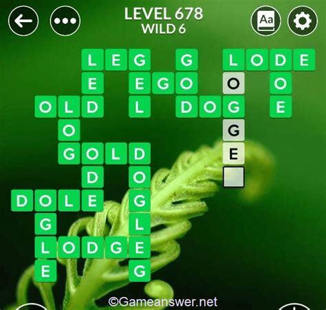 wordscapes puzzle 678